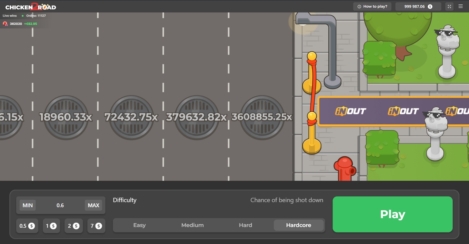 Chicken Road screenshot 2 - real gameplay footage